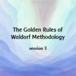 The Golden Rules of Waldorf Methodology